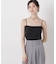抗菌防臭リブカップ付きダブルストラップキャミソール