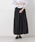 ナイロンタッサーバルーンスカート
