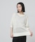 European Flax 2wayオーバーニットトップス