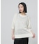 European Flax 2wayオーバーニットトップス
