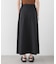 多機能2wayストレッチ ベルテッドセミフレアマキシスカート(セットアップ可)