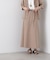 多機能2wayストレッチ ベルテッドセミフレアマキシスカート(セットアップ可)