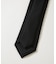ブラックフォーマル梳毛ウール濃色染めソリッドネクタイ