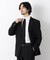 ｢Damerino Formal｣ ブラックフォーマルオールシーズンジャケット(セットアップ可)