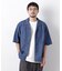 「OtoNANO」 デニムシャツ 半袖