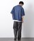 「OtoNANO」 デニムシャツ 半袖