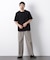 「Meaningful Continuity」coveross(R) ツイル調 冷感プレーティング天竺 ポケットTシャツ