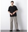 「Meaningful Continuity」coveross(R) ツイル調 冷感プレーティング天竺 ポケットTシャツ