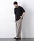 「Meaningful Continuity」coveross(R) ツイル調 冷感プレーティング天竺 ポケットTシャツ