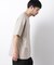 「Meaningful Continuity」coveross(R) ツイル調 冷感プレーティング天竺 ポケットTシャツ