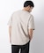 「Meaningful Continuity」coveross(R) ツイル調 冷感プレーティング天竺 ポケットTシャツ