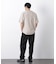 「Meaningful Continuity」coveross(R) ツイル調 冷感プレーティング天竺 ポケットTシャツ