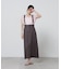 European Flax サスペンダー付きスカート(セットアップ可)