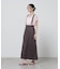 European Flax サスペンダー付きスカート(セットアップ可)