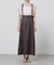 European Flax サスペンダー付きスカート(セットアップ可)