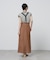 European Flax サスペンダー付きスカート(セットアップ可)