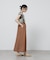 European Flax サスペンダー付きスカート(セットアップ可)