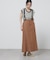 European Flax サスペンダー付きスカート(セットアップ可)