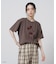 GOOD ROCK SPEED／ MickeyMouse ／ Tshirts Brown
