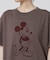 GOOD ROCK SPEED／ MickeyMouse ／ Tshirts Brown