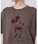 GOOD ROCK SPEED／ MickeyMouse ／ Tshirts Brown