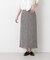 カラミ織りIラインスカート(セットアップ可)