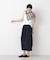 SUMMER VEIL KNIT 総針ノースリーブニット
