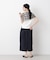 SUMMER VEIL KNIT 総針ノースリーブニット
