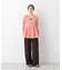 SUMMER VEIL KNIT ペプラムニットカーディガン