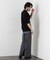｢OtoNANO｣大人のワイドパンツ Reflax(R) ECOウエザークロスパンツ