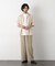｢OtoNANO｣大人のワイドパンツ Reflax(R) ECOウエザークロスパンツ