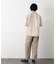 ｢OtoNANO｣大人のワイドパンツ Reflax(R) ECOウエザークロスパンツ