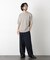 ｢OtoNANO｣大人のワイドパンツ Reflax(R) ECOウエザークロスパンツ