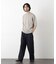 ｢OtoNANO｣大人のワイドパンツ Reflax(R) ECOウエザークロスパンツ