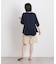 メランジストレッチベルト付ハーフパンツ(セットアップ可)
