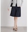 メランジストレッチベルト付ハーフパンツ(セットアップ可)