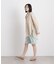 メランジストレッチベルト付ハーフパンツ(セットアップ可)