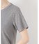 ラメリブカットクルーネックTシャツ