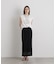 メッシュレースニットスカート