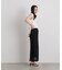 メッシュレースニットスカート