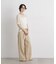 シアーカットクルーネックトップス