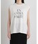 MINERALTEX(TM)ロゴプリントノースリーブTシャツ