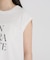 MINERALTEX(TM)ロゴプリントノースリーブTシャツ