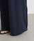 サイドベルトツイルタックワイドパンツ