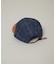 nine by four／94 WR PE-POPLIN PRINT 4P CAP