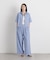 THOUSAND MILE／SEERSUCKER STRIPE WIDE PANTS(セットアップ可)