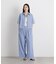 THOUSAND MILE／SEERSUCKER STRIPE WIDE PANTS(セットアップ可)
