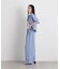 THOUSAND MILE／SEERSUCKER STRIPE WIDE PANTS(セットアップ可)