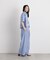 THOUSAND MILE／SEERSUCKER STRIPE WIDE PANTS(セットアップ可)