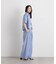 THOUSAND MILE／SEERSUCKER STRIPE WIDE PANTS(セットアップ可)